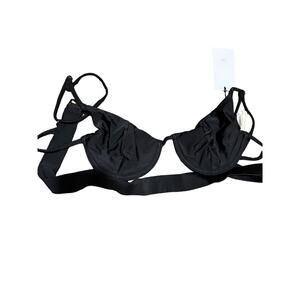 Women's Black Lightly Padded Full Coverage Seamles Bra NWT